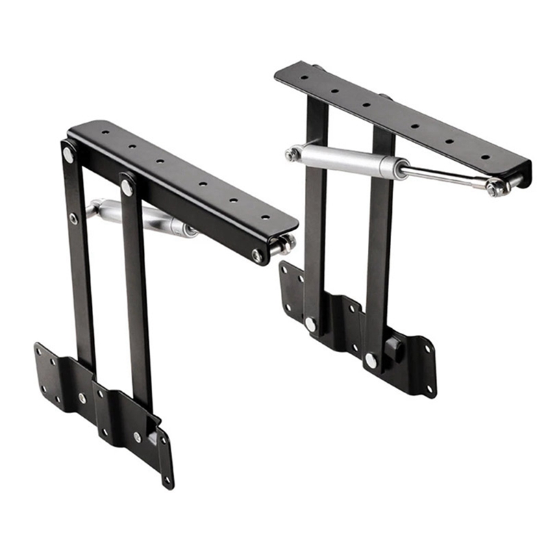 2Pcs Table Hinges Lift Up Coffee Table Top Foldable Mechanism Hardware Furniture Lifting Folding Cabinet Hinge
