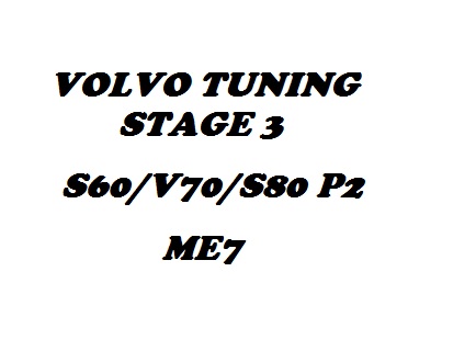 Volvo Tuning Stage 3 For S60 V70 P2