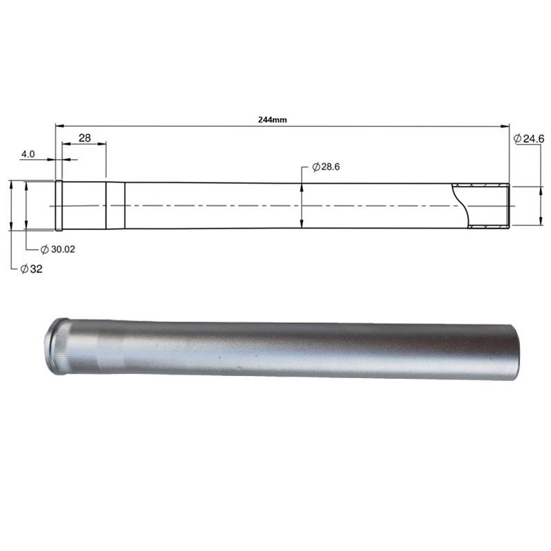 Bicycle Front Fork Head Tube Replacement Tools Aluminum Alloy Bicycle