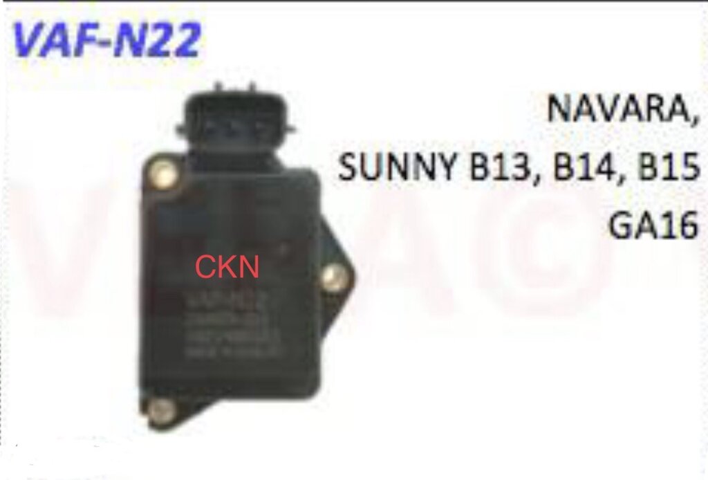 AIR FLOW SENSOR แอร์โฟร์ ยี่ห้อ VERA นิสสัน นาวาร่า ซันนี่ บี13 14 15 จีเอ16 NISSAN NAVARA SUNNY B13 B14 B15 GA16