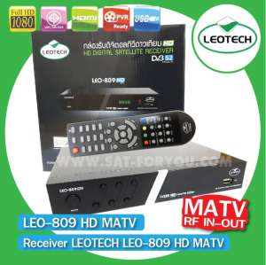 Receiver LEOTECH LEO-809 HD MATV