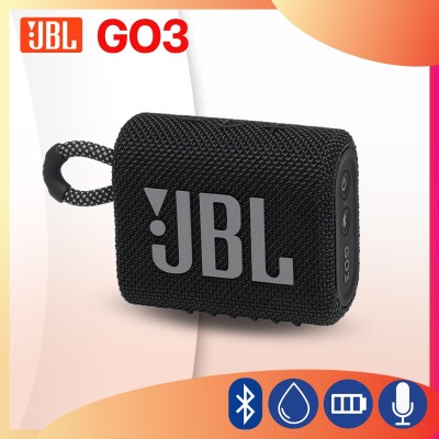 ลําโพงบลูทูธJBL GO3 Wireless Bluetooth speaker ลําโพงบลูทูธไร้สายแบบพกพา ใหม่สุดตระกูล Go 3 ส่งไว