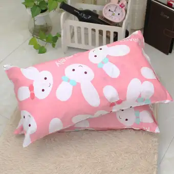 Kindergarten Cartoon Cute Cotton Pillowcase Cotton Zip Students