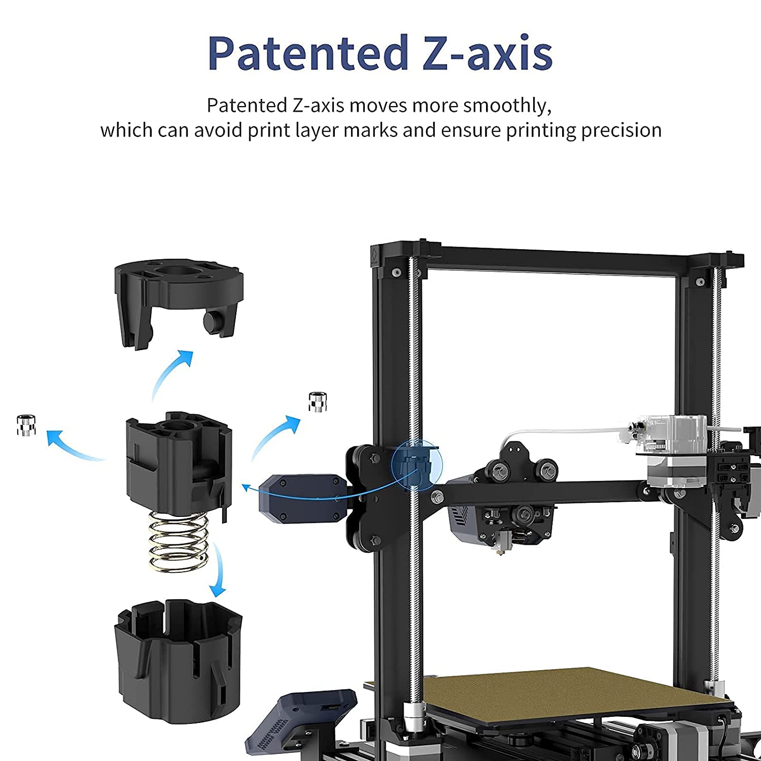 Anycubic Vyper 3D Printer 3D Printing เครื่องปริ้น 3d เครื่องพิมพ์ 3d ครื่องพิมพ์ 3