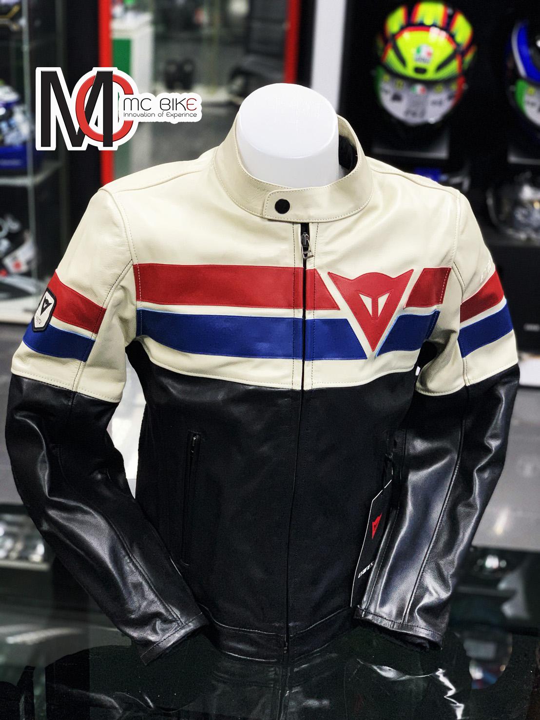 เสื้อการ์ดหนัง Dainese 8-Track Leather