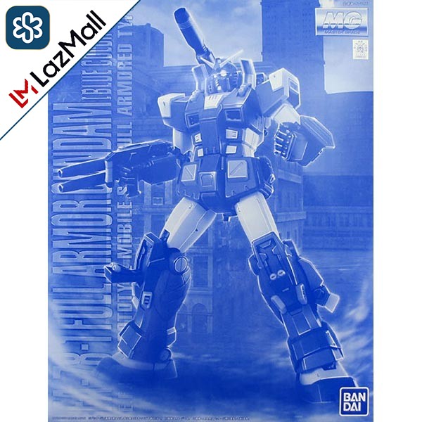 Bandai MG 1/100 Full Armor Gundam Blue Color Ver Figure 4543112895226 for sale online 