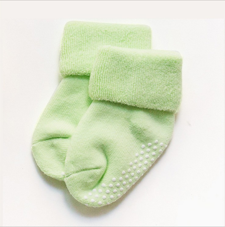 Cotton Baby Socks Autumn And Winter Thicken Warm Newborn Boy Girl