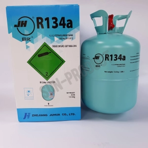 สินค้า น้ำยาแอร์ R134a ยี่ห้อ JH ขนาดน้ำยา 13.6kg.#ของแท้นำเข้าจากประเทศจีน