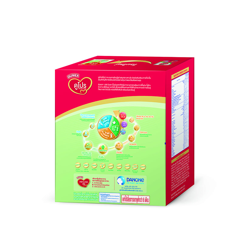 นมผง Dumex Dupro ดูโปร ซูเปอร์มิกซ์ 2400 กรัม (ช่วงวัยที่