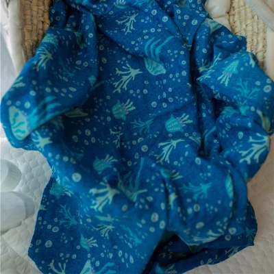 Bamboo Muslin Swaddles Baby Blankets Newborn Bed Premium Muslin Blanket 30 Cotton 70 Bamboo