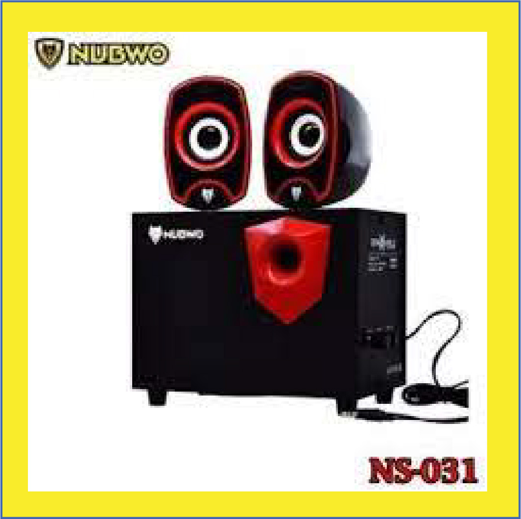 NUBWO ลำโพง ZONI XShield Sub Woofer Speaker รุ่น NS-031