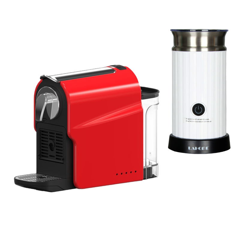 LAHOME เครื่องชงกาแฟแคปซูล 20Bar เครื่องชงกาแฟเอสเปรสโซ ใช้ได้กับกาแฟ
