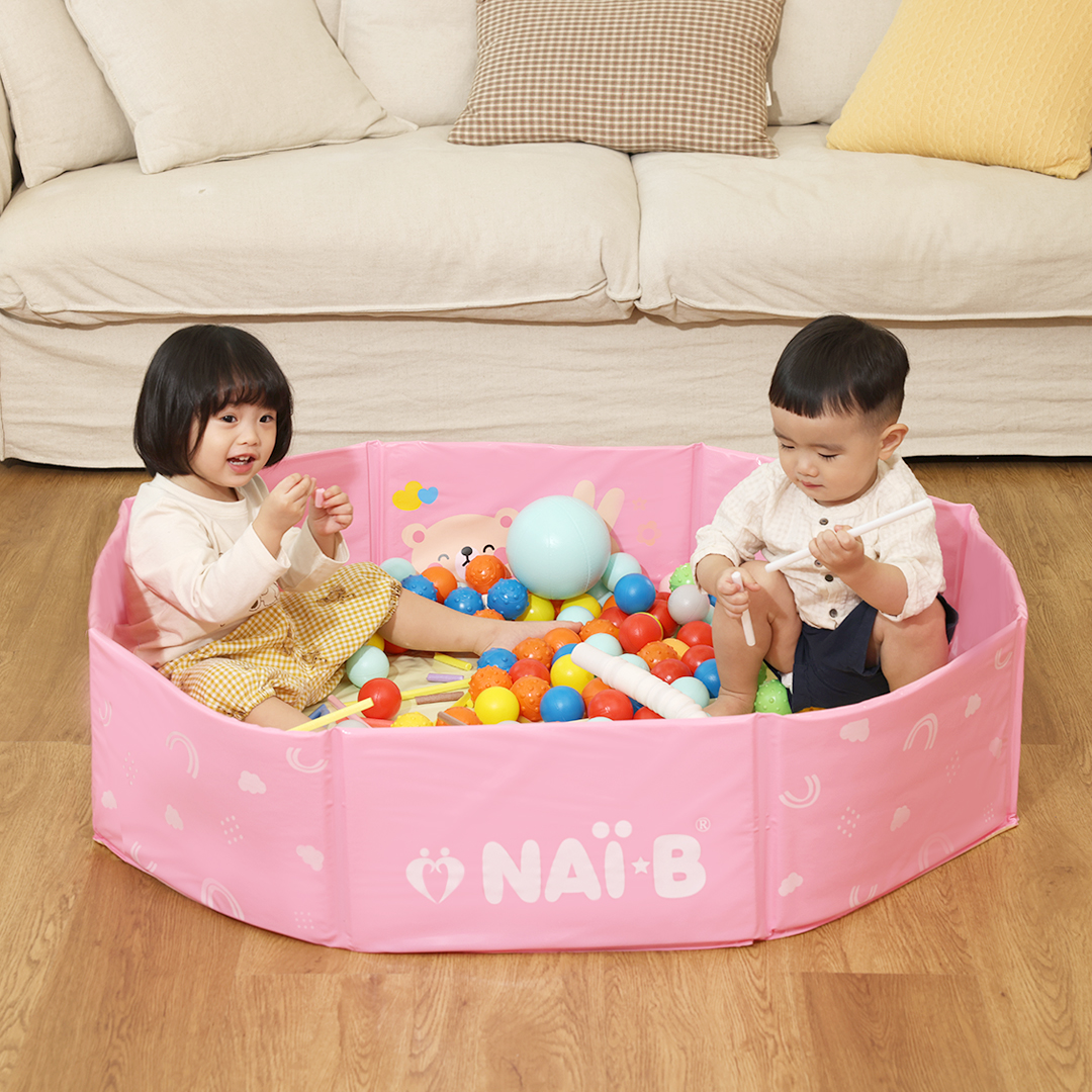 NAI-B PLAYMAT แผ่นรองคลานและคอกอเนกประสงค์ 2สี (มิ้นท์ และ ชมพู) - NAI ...