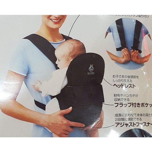 สินค้าแม่และเด็ก สุดคุ้ม เป้อุ้มเด็กมือสองญี่ปุ่น Combi Ninna Nanna 2 Way อุ้มได้ 2 แบบ สำรหรับน้อง 3ด-2ขวบ