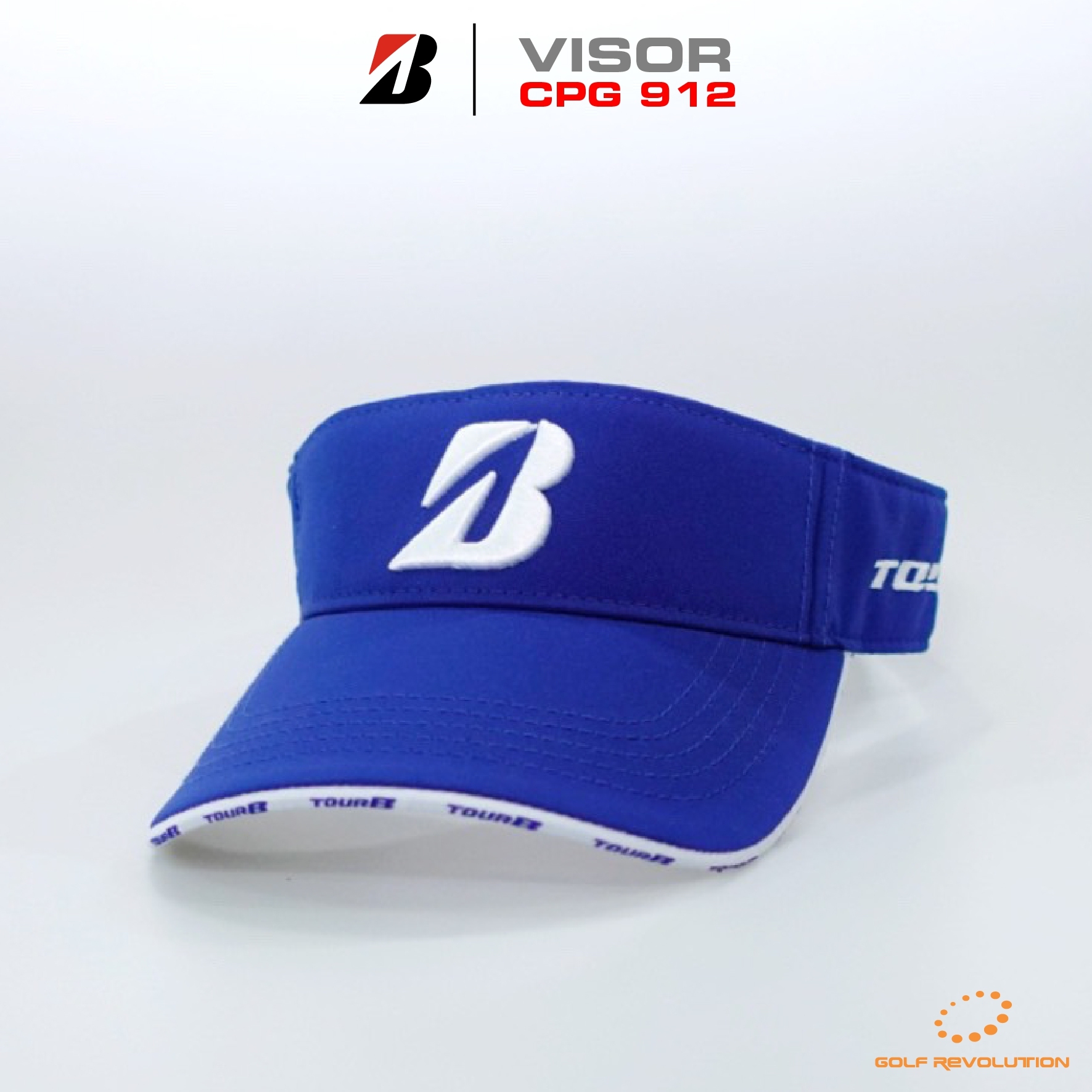หมวกเปิด Bridgestone golf - CPG912 Men's Golf Visor [Tour B Pro Model]