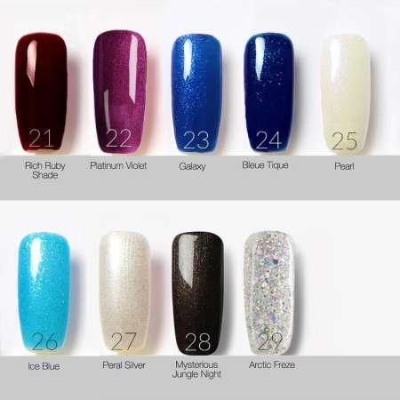 Im gel polish ยาทาเล็บเจล สีเจล สียาทาเล็บเจล เนื้อสีแน่น ติดทนนาน 8 ml. (เบอร์ 001-029) (สีเจลต้องอบด้วยเครื่องUV/LEDเท่านั้น ไม่สามารถแห้งเองได้)