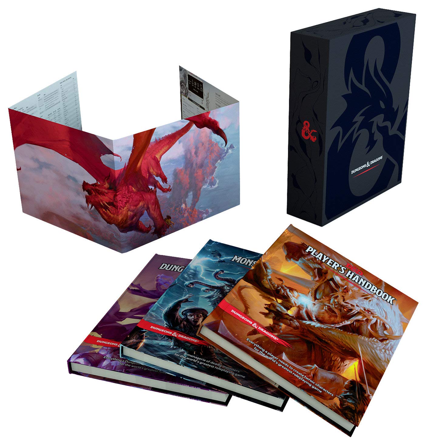 Dungeons And Dragons Core Rulebooks Gift Set Special Foil Covers Edition With Slipcase Player S Handbook Dungeon Master S Guide Monster Manual Dm Screen Lazada Co Th