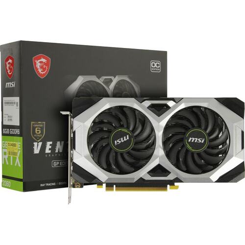 msi gpu nvidia graphic card RTX2060 6GB MSI VENTUS Boost Clock