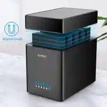 ภาพขนาดย่อของภาพหน้าปกสินค้าORICO DS500U3 กล่องอ่านฮาร์ดดิสก์ขนาด 3.5 มี 5ช่อง สีดำ USB3.0 HDD สถานีเชื่อมต่อสนับสนุน 50 ไตรโลไบต์สูงสุด 5Gbps UASP HDD กรณีเครื่องมือฟรี HDD Enclosure จากร้าน Orico Factory Store บน Lazada ภาพที่ 4