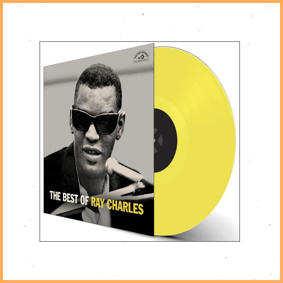 แผ่นเสียง Ray Charles - The Best Of (Yellow Vinyl - WaxTime) (แผ่นใหม่)
