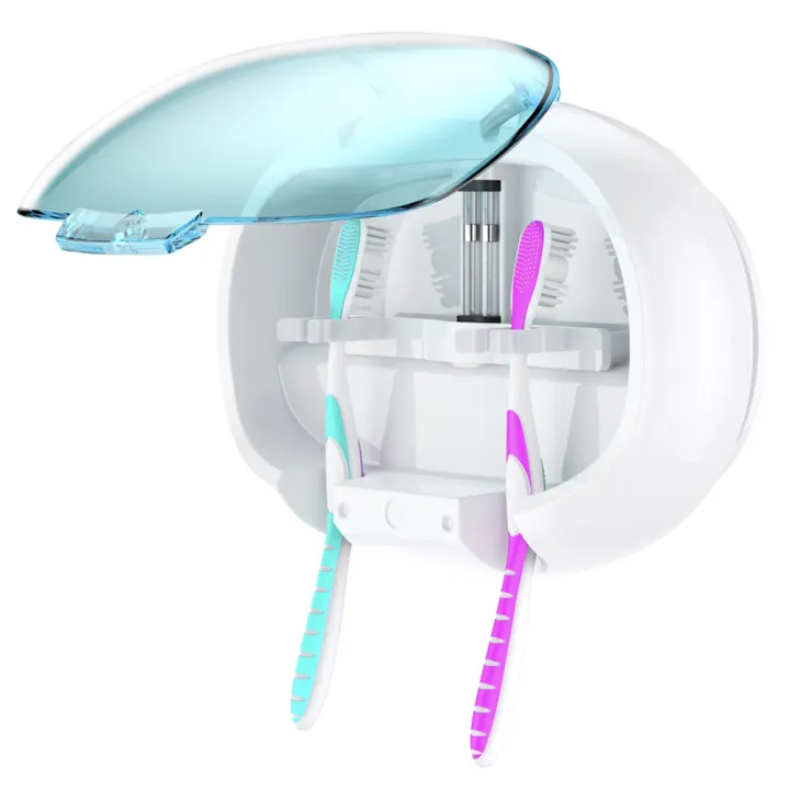 electric toothbrush with cleaner