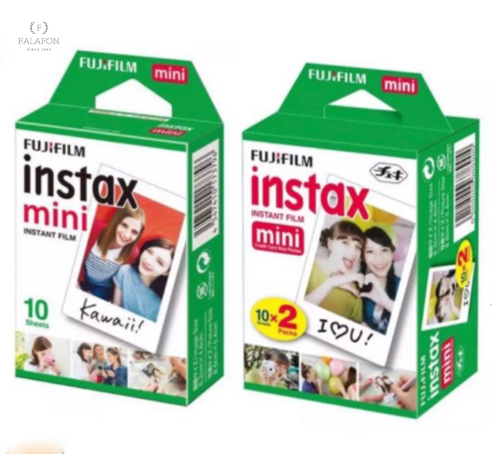 [FALAFON]FUJIFILM INSTAX MINI FILM(20PCS) แพ็คคู่ แพ็คเดี่ยว ฟิล์มใส่กล้อง ฟิล์มมินิ  ฟิล์มกล้องอินสแตนท์