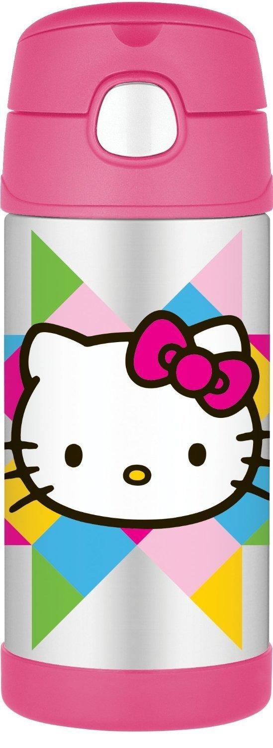 Thermos Funtainer 12 Ounce Bottle, Hello Kitty Baby ThaiPick