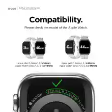 ภาพขนาดย่อของภาพหน้าปกสินค้าelago Clear Apple Watch Strap for All Apple Watch series 1,2,3,4,5,6,7,8,SE,Ultra (38/40/41mm , 42/44/45mm) สายนาฬิกา จากร้าน elagoThailand บน Lazada ภาพที่ 6