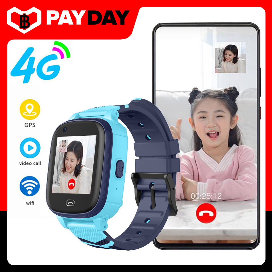 A60 【วีดีโอคอล】นาฬิกาเด็ก กันเด็กหาย ใส่ซิม 4G โทร วิดีโอคอล รองรับภาษาไทย มีGPS ครบทุกฟังก์ชันการดูแลลูก ในเครื่องเดียว