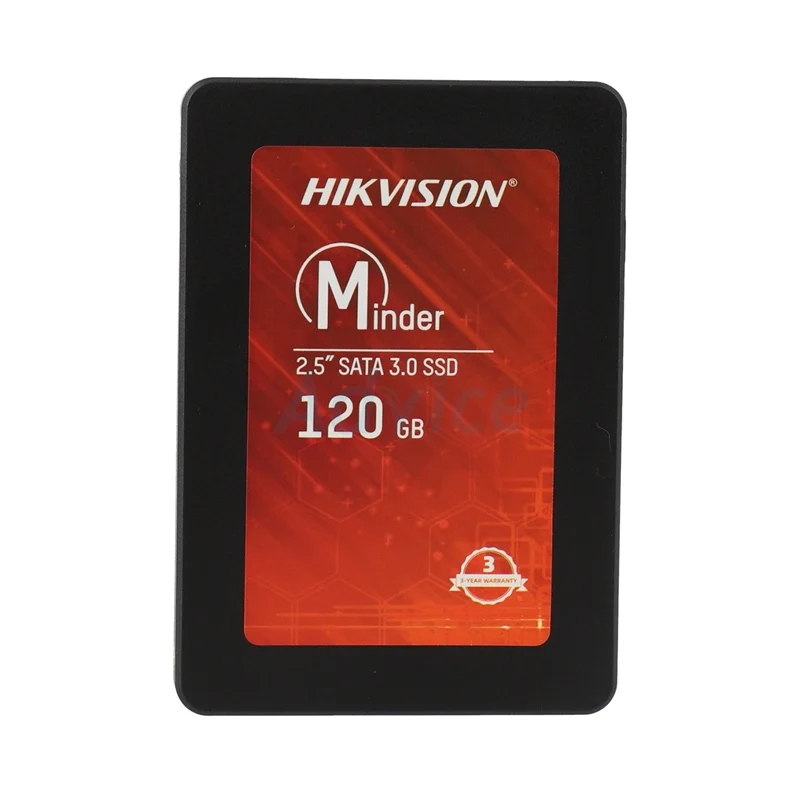 120 GB SSD SATA HIKVISION MIDER (HS-SSD-MIDER(S)/120G) ราคา 619 บาท*ส่งฟรี