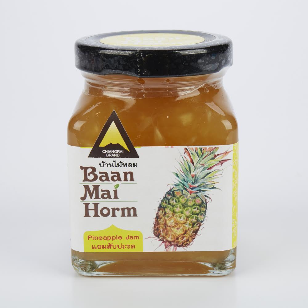 แยมสับปะรดนางแล Pineapple Jam แยมทาขนมปัง แยมผลไม้ โฮมเมด