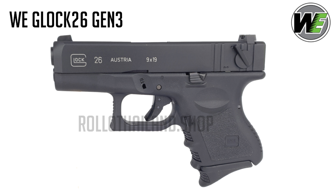 สำหรับลงแข่งกีฬาในสนาม we GLock26 gen3 พร้อมเล่่น