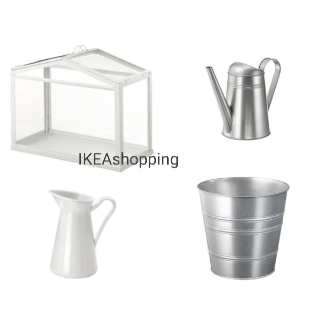 IKEA,ตู้ปลูกต้นไม้ socker,แจกันใส่ดอกไม้,บัวรดน้ำ,กระถางต้นไม้