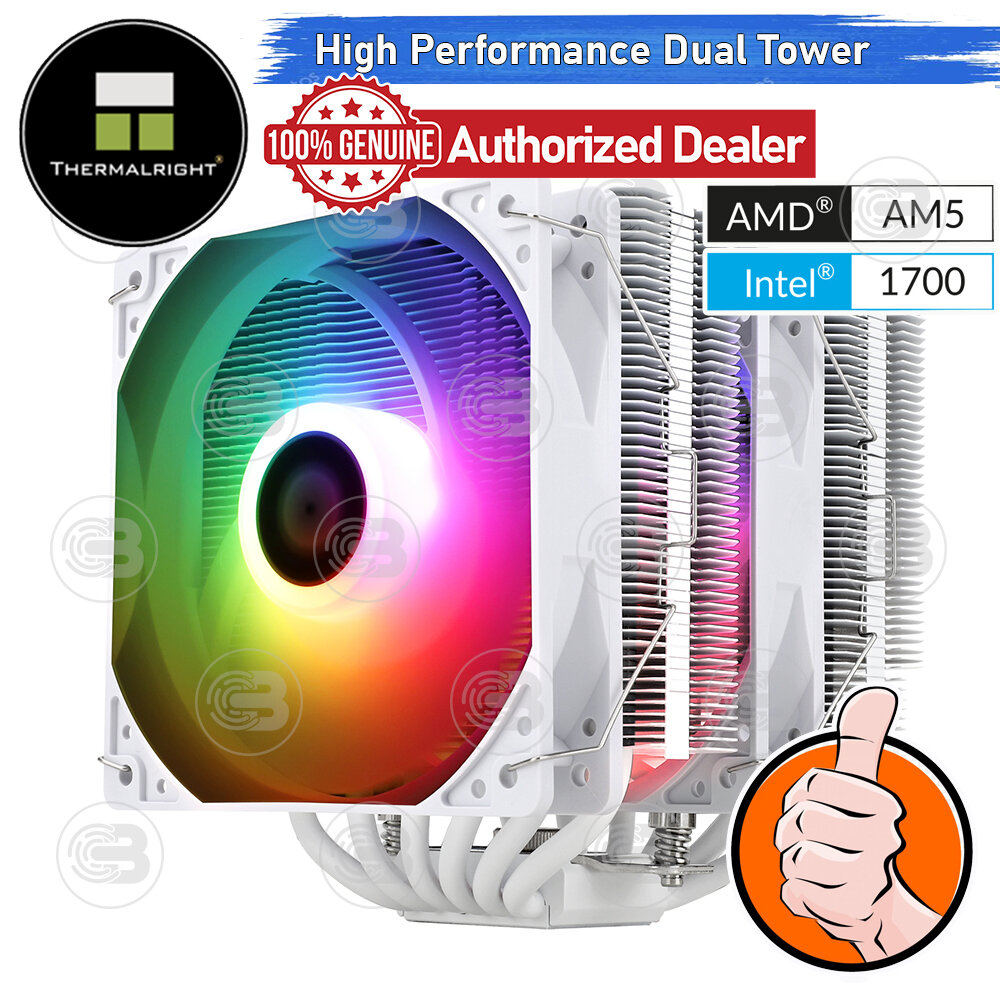 CoolBlasterThai Thermalright Peerless Assassin 120 SE WHITE ARGB CPU ...