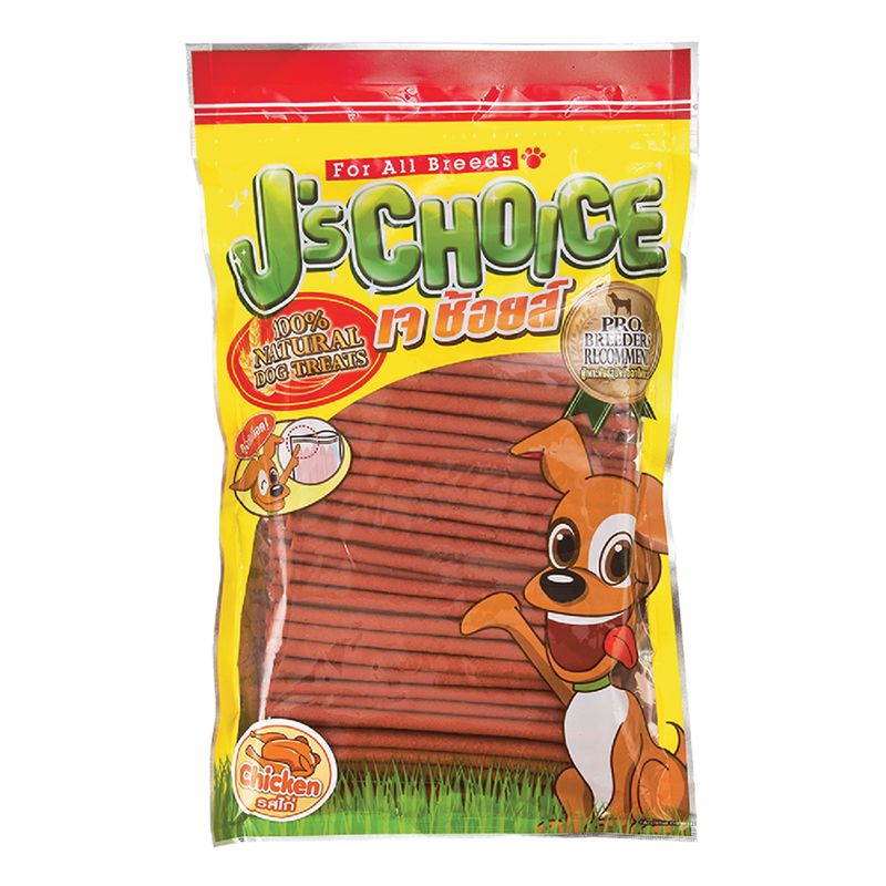 เจช้อยส์ ขนมสำหรับสุนัข รสตับ 800 กรัม/J's Choice Livermeal Dog Snacks 800g