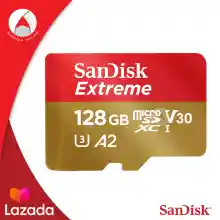 ภาพขนาดย่อของภาพหน้าปกสินค้าSanDisk Micro Sd Card Extreme 128GB SDXC อ่าน190Mb/S เขียน 90Mb/S (SDSQXAA-128G-GN6GN_1) ไมโครเอสดีการ์ด แซนดิส โดย Synnex จากร้าน Actioncam Thailand บน Lazada ภาพที่ 2