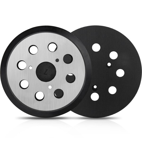 Bảng giá Sander Pads for Makita Orbital MT922, 5 inch 8-Hole Replacement Hook and Loop Sanding Disc Metal Back and Rubber