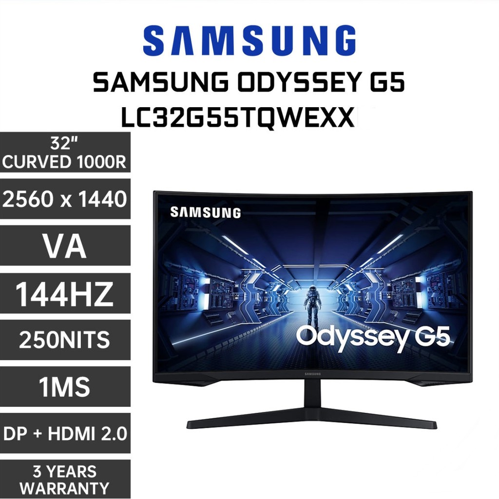 BESTSELLER อุปกรณ์คอม RAM MONITOR (จอมอนิเตอร์) SAMSUNG ODYSSEY G5