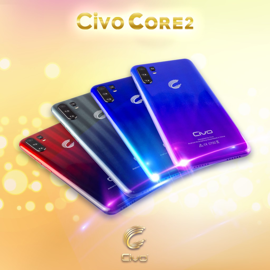 โทรศัพท์มือถือ สมาร์ทโฟน รุ่นใหม่ Civo รุ่น Core2 แรม3GB รอม 32GB โทรศัพท์ราคาถูก คุ้มค่า ประกัน 1 ปี