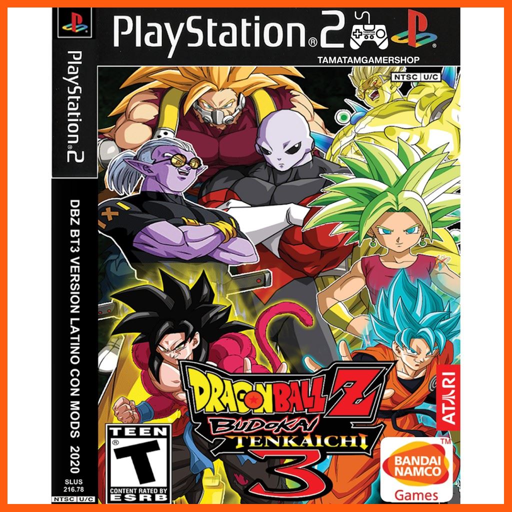 SALE Dragonball Z Tenkichi 3 ps2 (VERSION MOD ตัวละคร2020 ภาคGT/Z/Super) แผ่นเกมส์ps2 เกมเพล2 เกมดราก้อนบอล ตัวละครล่าสุด เกมและฮ๊อบบี้ แผ่นและตลับเกม Nintendo games