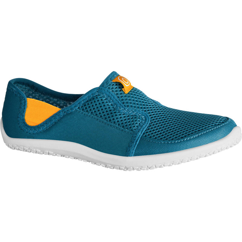 รองเท้าลุยน้ำสำหรับเด็กรุ่น 120 (สีฟ้า/เหลือง)