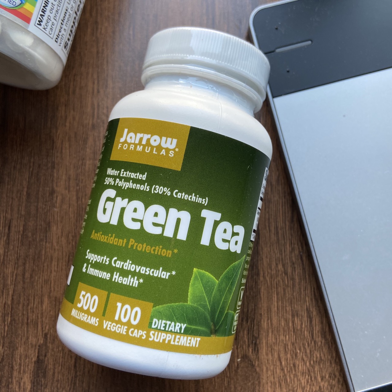 ราคา Jarrow Green Tea Extract 500mg 100เม็ด สารสกัดจากชาเขียว ‍♀️กระชับ