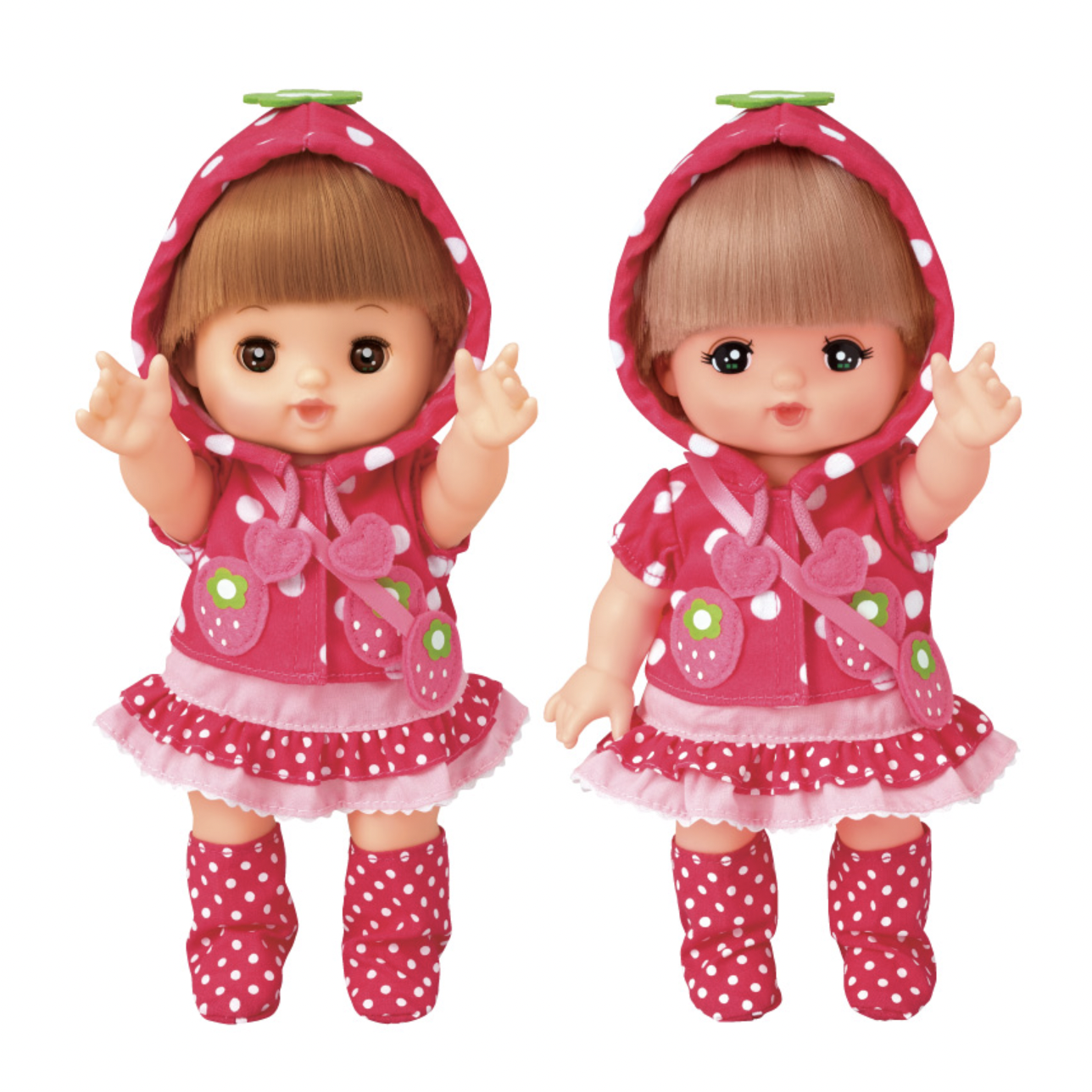 เมลจัง (MELL CHAN®) ชุดเมลจัง ชุดแจ็คเก็ต ลายสตรอเบอร์รี่ Strawberry Jacket ชุดตุ๊กตา Mel-chan ตุ๊กตาเมลจัง Mel-chan ของเล่นญี่ปุ่น ลิขสิทธิ์แท้ พร้อมส่ง