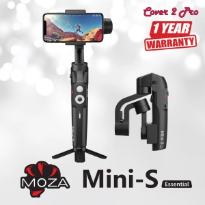 ภาพหน้าปกสินค้าMOZA Mini SE (Mini S Essential) 3-Axis Foldable Gimbal Stabilizer for SmartPhone ที่เกี่ยวข้อง