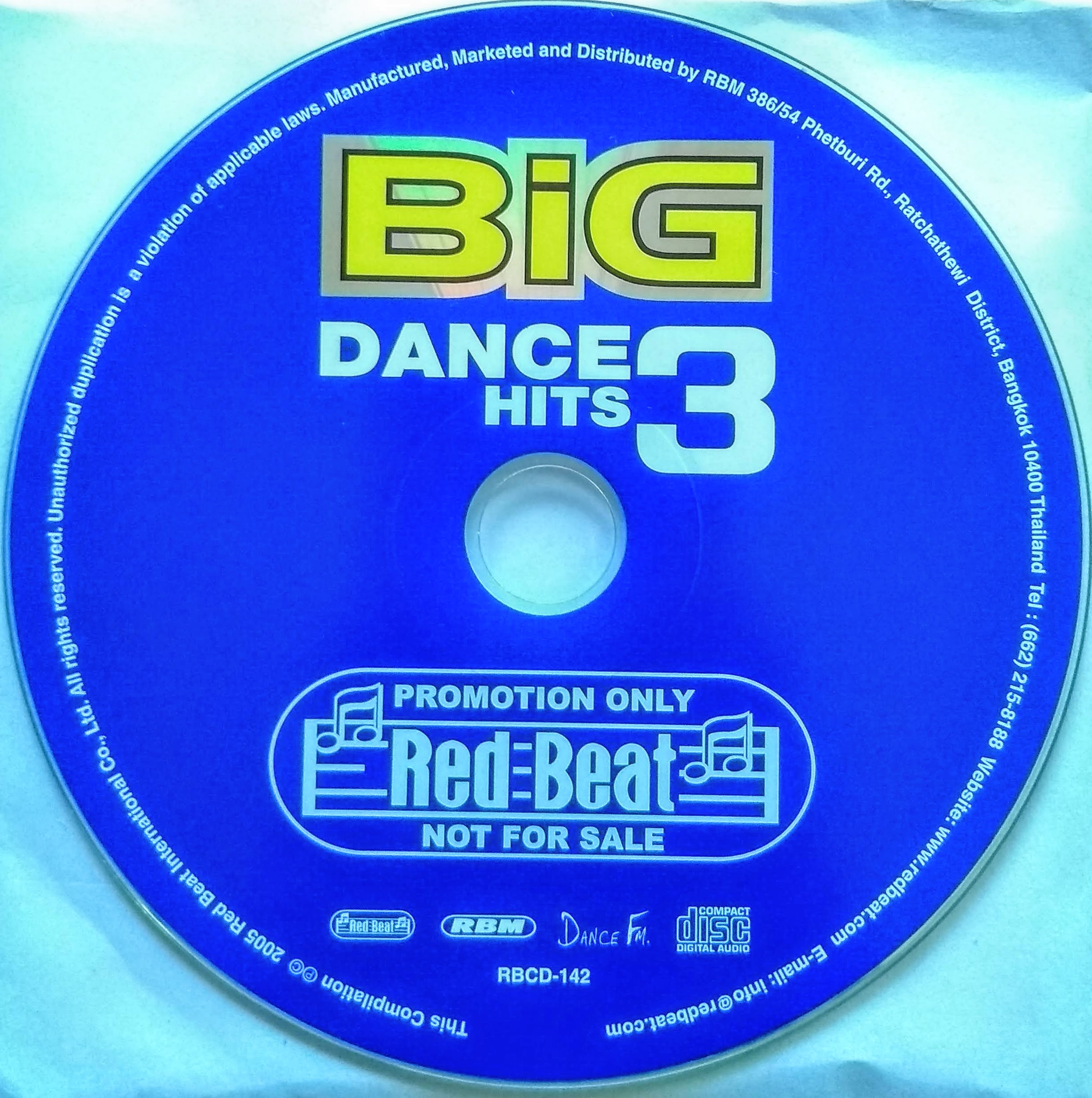 CD (Promotion) Various Artists - BIG Dance Hits Vol.3 (CD Only)