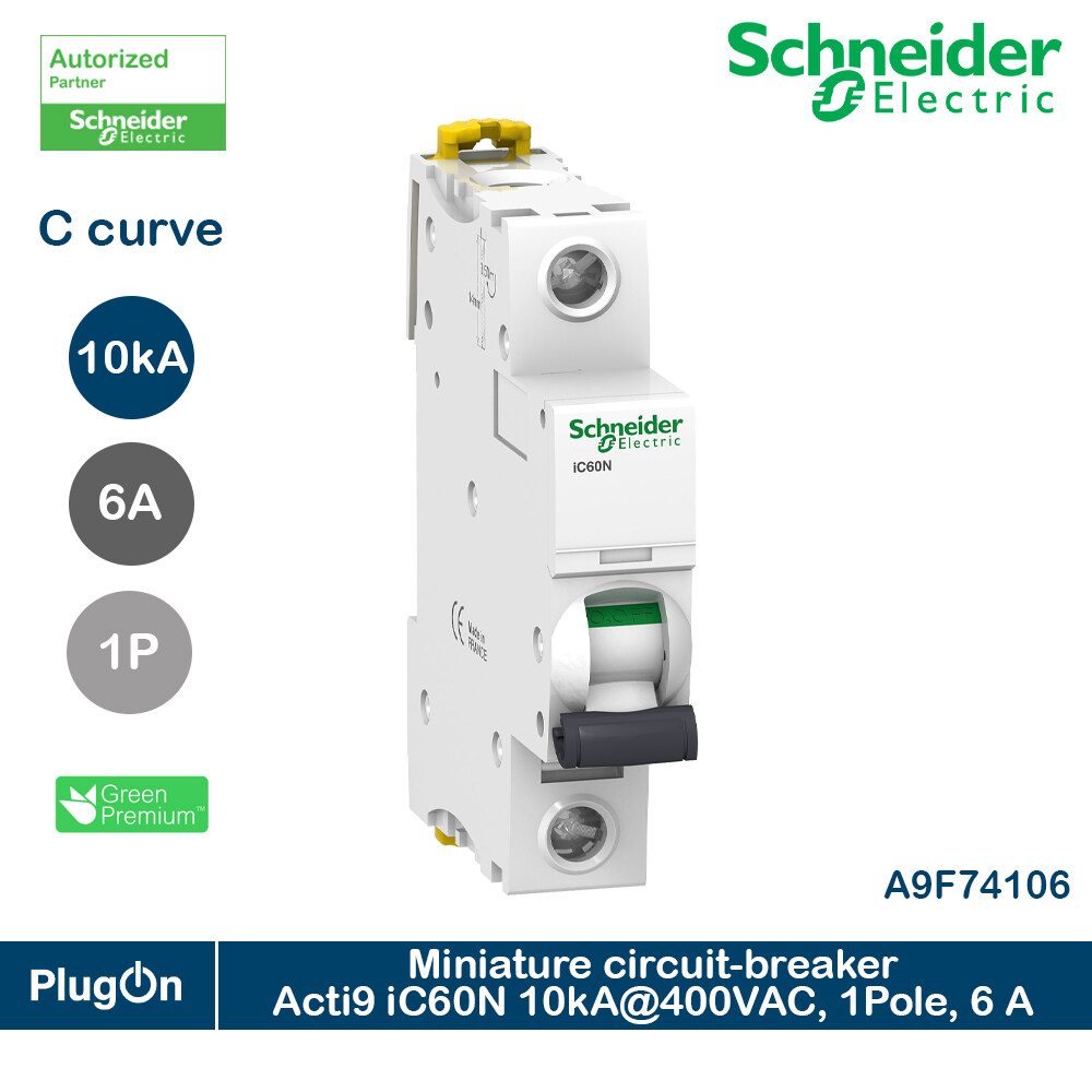Disjuntor Schneider 16a Acti9 Ic60n 2p Curva C A9f74216 | Frete grátis