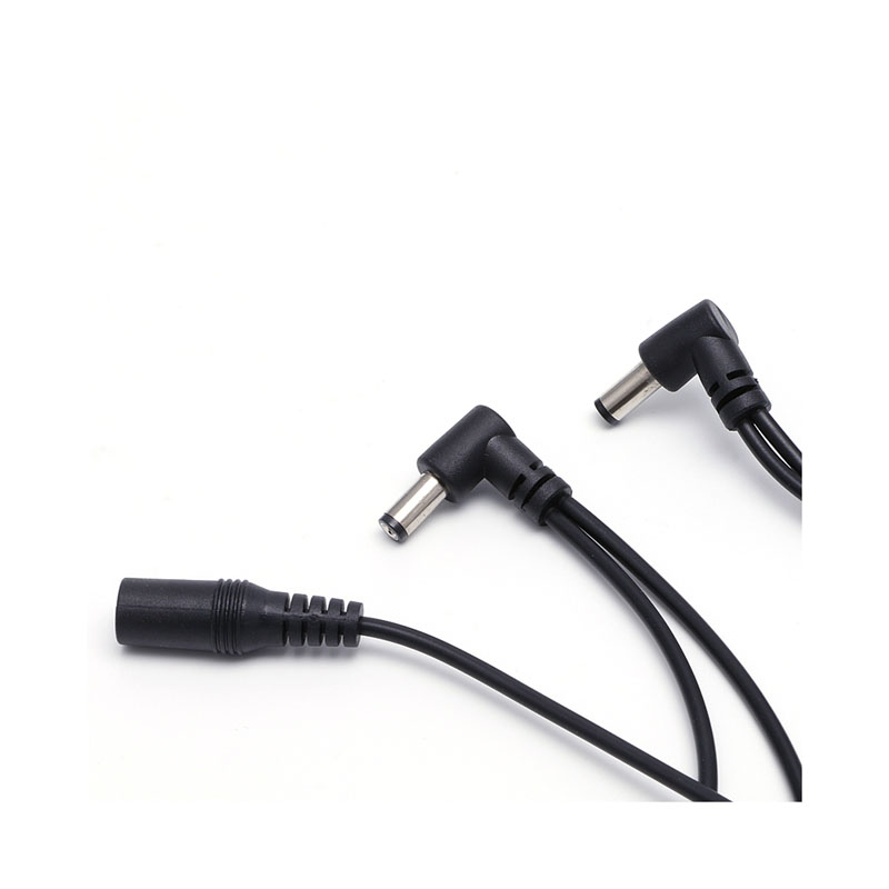 8 Way Electric Guitar Effect Pedal Daisy Chain Power Supply Cable Round Jacks