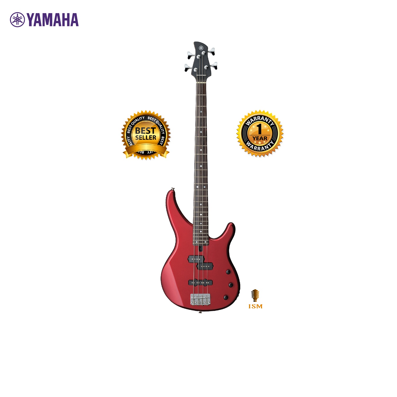 YAMAHA TRBX174 Electric Bass Guitar กีตาร์เบสยามาฮ่า รุ่น TRBX174 / / RED METALLIC