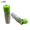 (แพ็คคู่ 2 ก้อน)แบ็ตเตอรี่แบบรีชาร์จ ขนาด AA ความจุ 1450mAh 1.2V โดยชาร์จได้จากขั้วต่อ USB ในตัว ชาร์จที่ไหนๆก็สะดวกสุดๆแล้ว