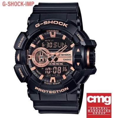 นาฬิกา G-SHOCK รุ่น GA-400GB-1A4DR ดำพิ้งโกล ประกันcmg 1ปี